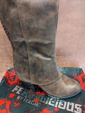 Fergaliciois Women's Lundry Western Boots - Cognac - New With Defect